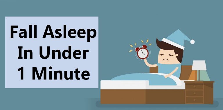How to fall asleep in just one minute