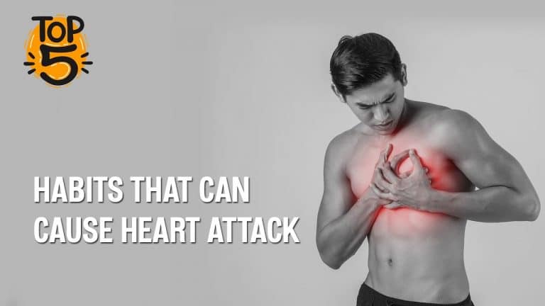 Top 5 habits that can cause heart attack