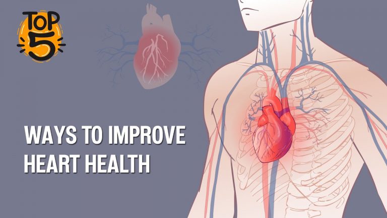 Top 5 ways to improve your heart health